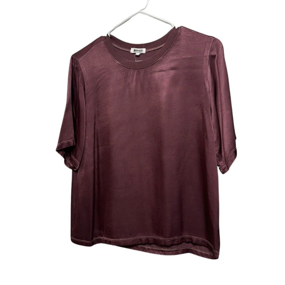 LA Made Shimmery Purple, Rayon T-shirt